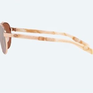 Costa Ivory Tortoiseshell & rose gold Fernandina sunglasses